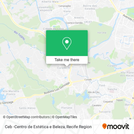 Ceb -Centro de Estética e Beleza map