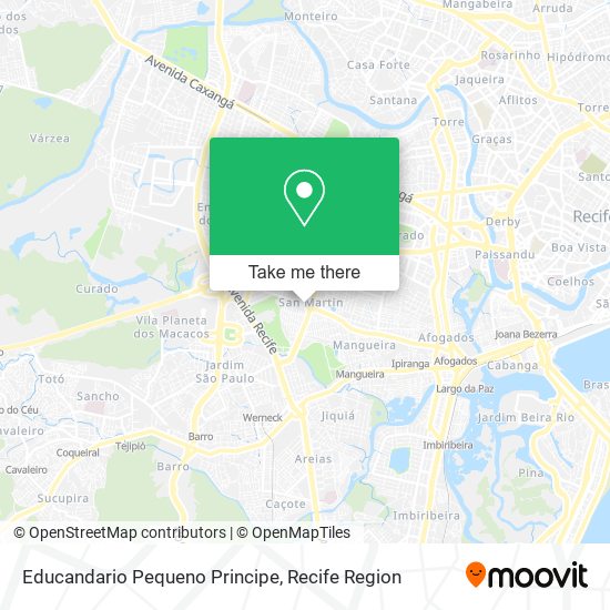 Educandario Pequeno Principe map