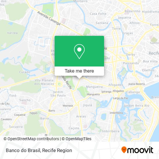 Banco do Brasil map