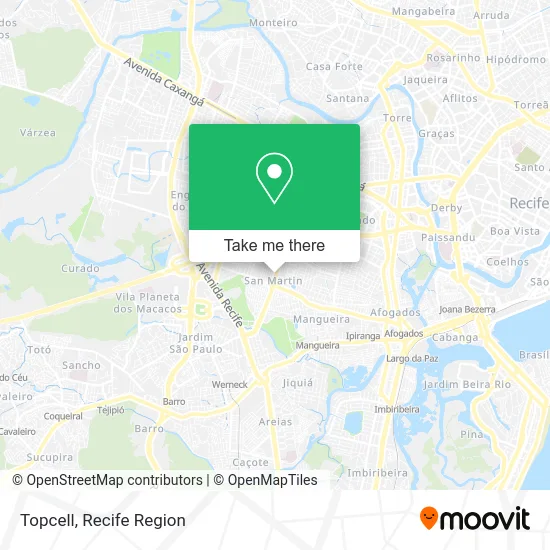 Topcell map