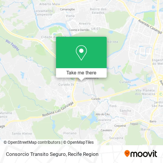 Consorcio Transito Seguro map