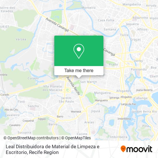 Leal Distribuidora de Material de Limpeza e Escritorio map