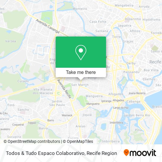 Todos & Tudo Espaco Colaborativo map