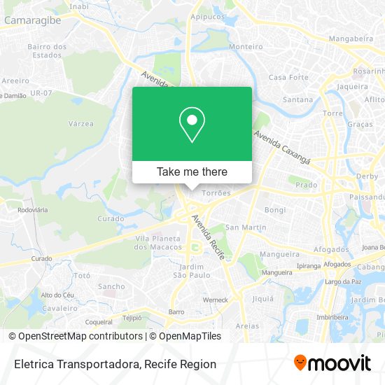Eletrica Transportadora map