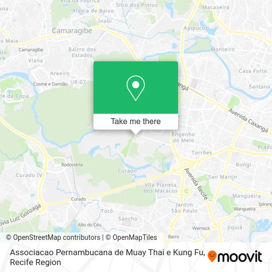 Associacao Pernambucana de Muay Thai e Kung Fu map
