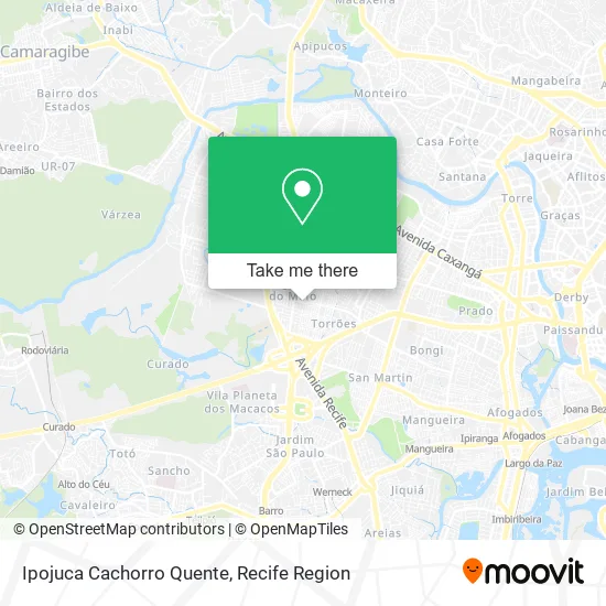 Ipojuca Cachorro Quente map