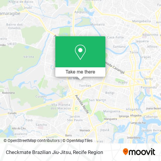 Checkmate Brazilian Jiu-Jitsu map
