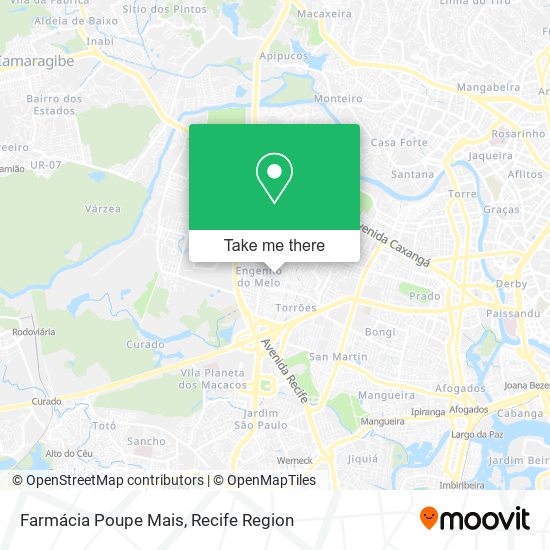 Farmácia Poupe Mais map