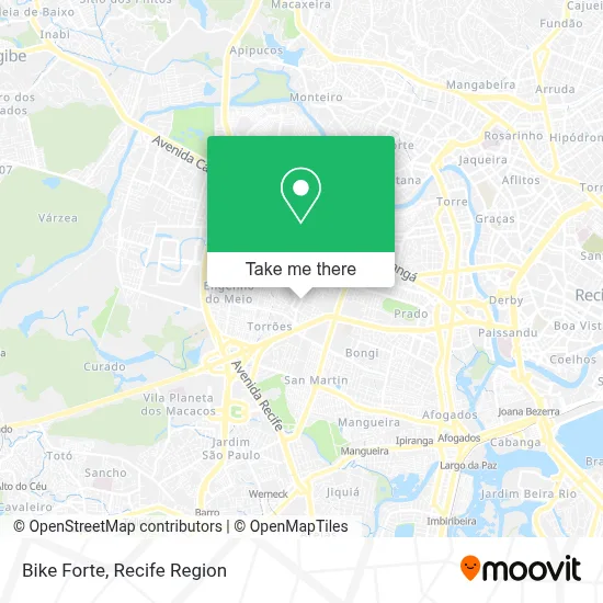 Bike Forte map
