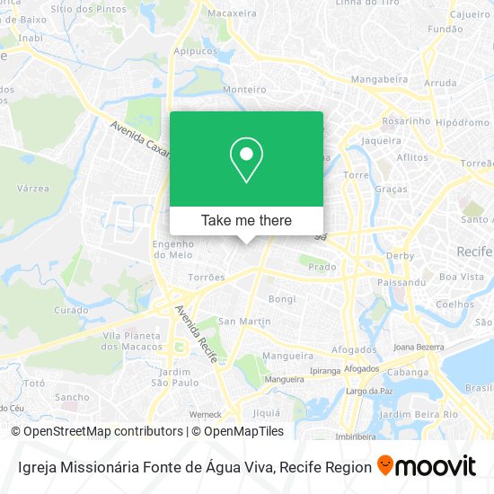 Igreja Missionária Fonte de Água Viva map