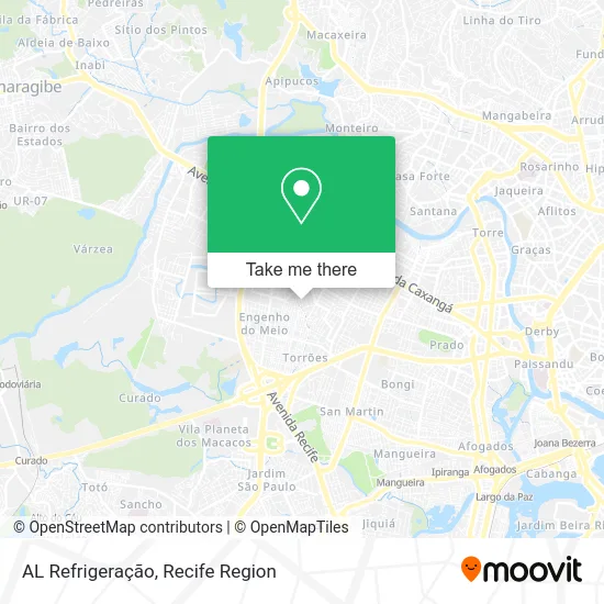 AL Refrigeração map