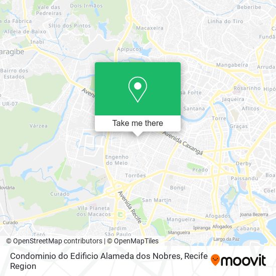 Condominio do Edificio Alameda dos Nobres map