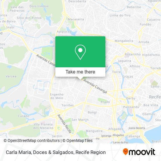 Carla Maria, Doces & Salgados map