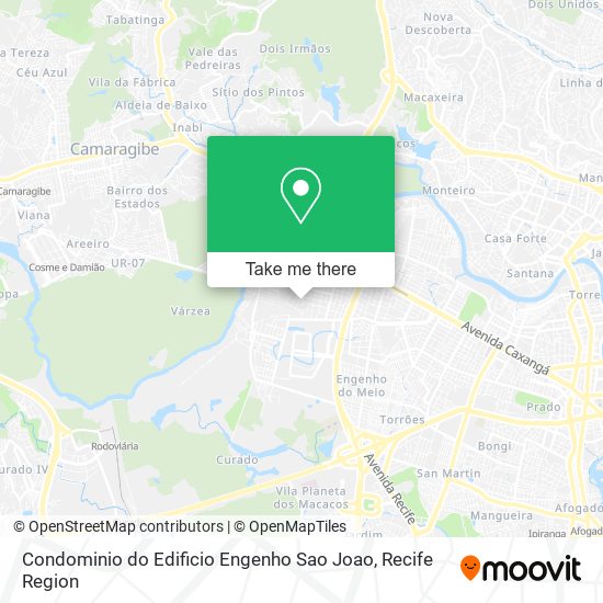 Condominio do Edificio Engenho Sao Joao map