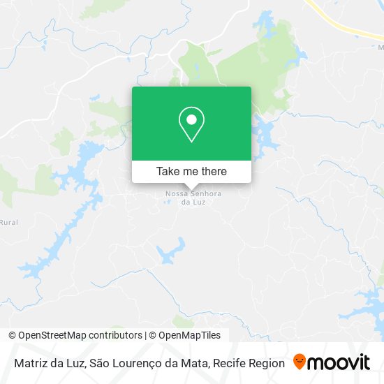 Matriz da Luz, São Lourenço da Mata map