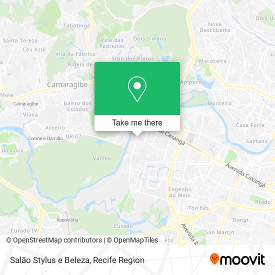Salão Stylus e Beleza map