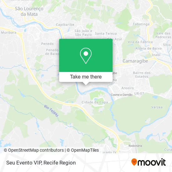 Seu Evento VIP map