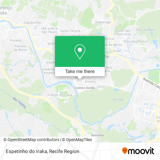 Espetinho do Iraka map