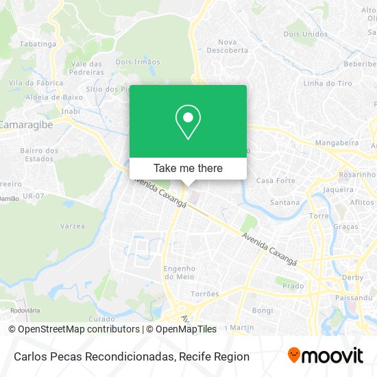Carlos Pecas Recondicionadas map
