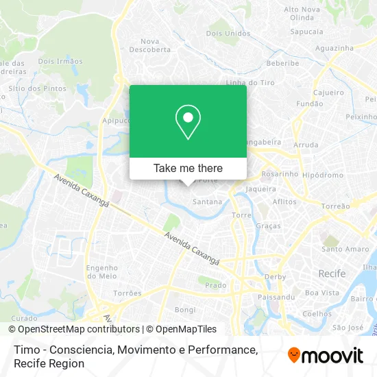 Timo - Consciencia, Movimento e Performance map