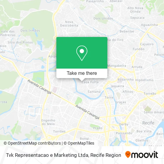 Tvk Representacao e Marketing Ltda map
