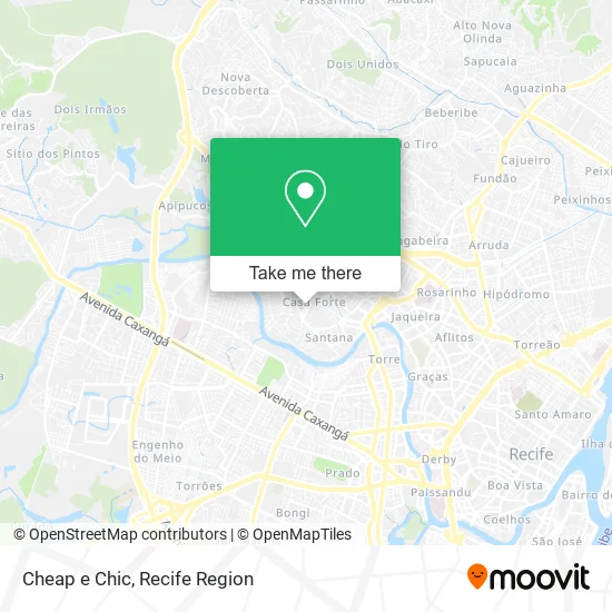 Cheap e Chic map