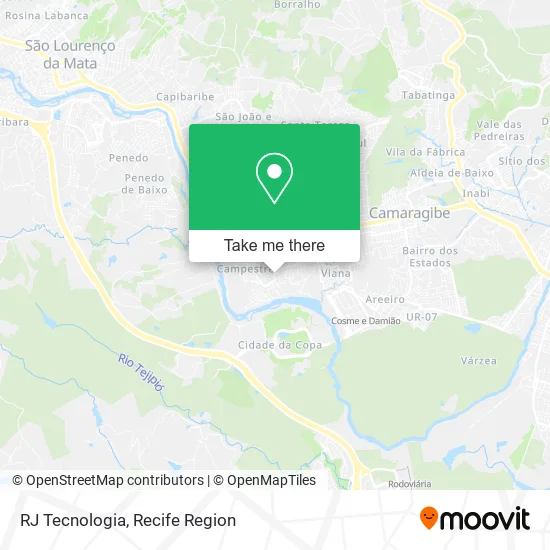 RJ Tecnologia map