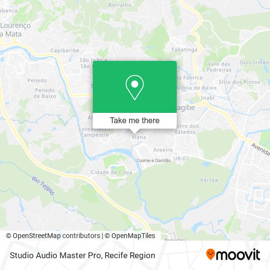 Studio Audio Master Pro map