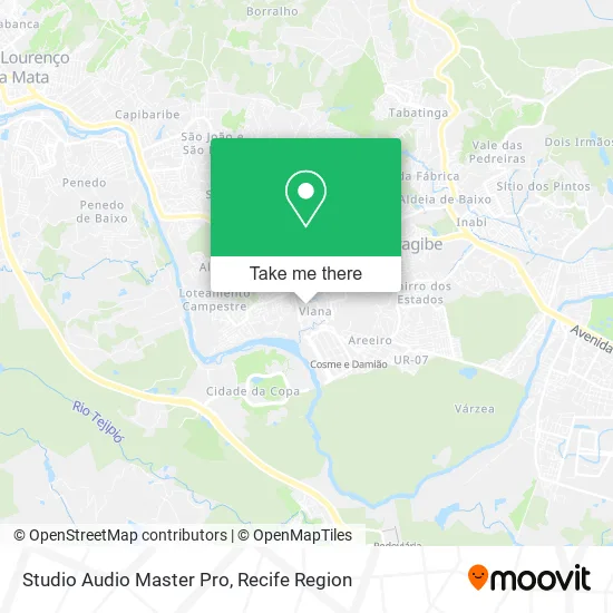 Studio Audio Master Pro map