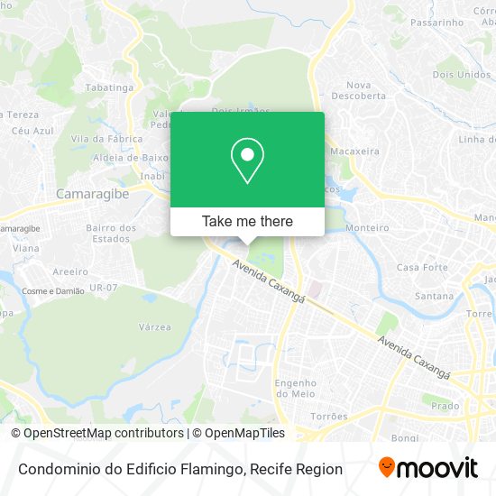Condominio do Edificio Flamingo map