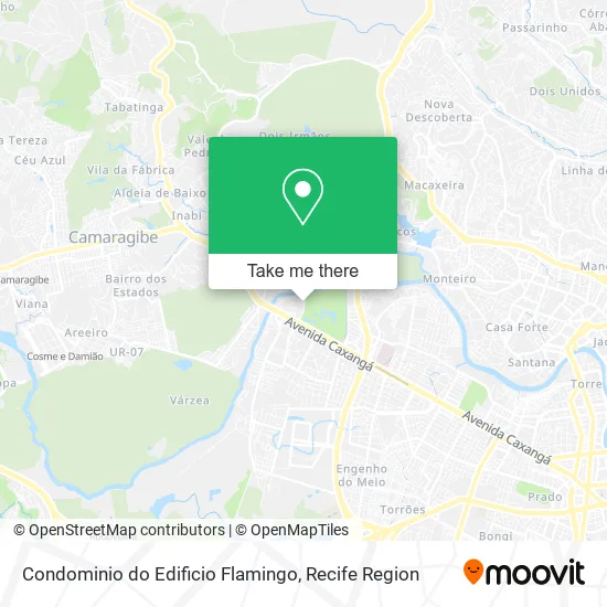Condominio do Edificio Flamingo map