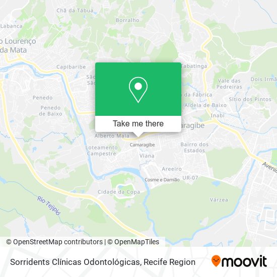 Sorridents Clínicas Odontológicas map