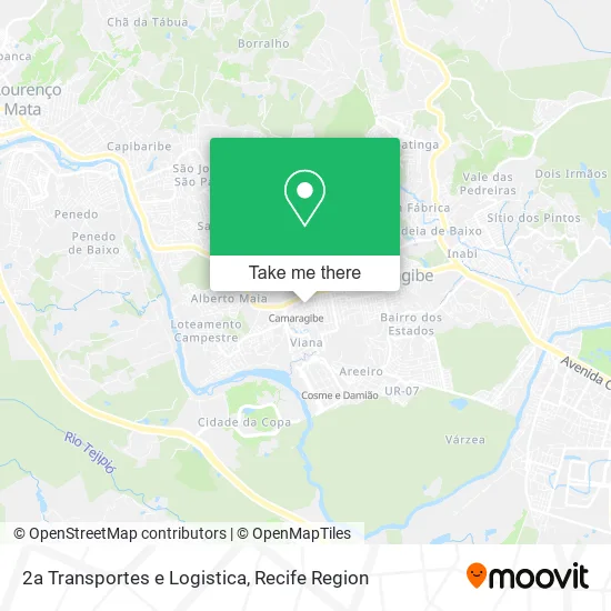 2a Transportes e Logistica map