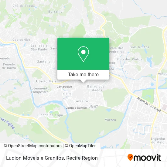 Ludion Moveis e Granitos map