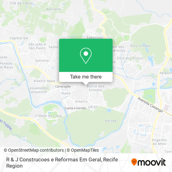 R & J Construcoes e Reformas Em Geral map
