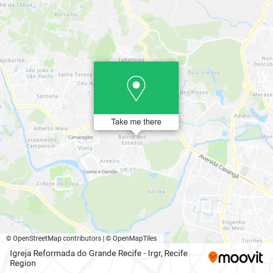 Igreja Reformada do Grande Recife - Irgr map