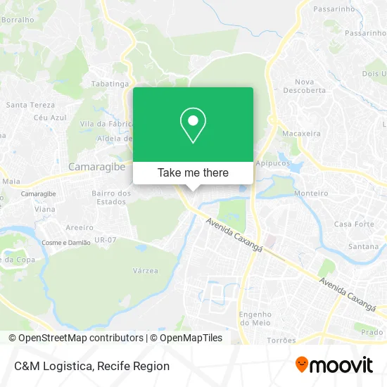 C&M Logistica map