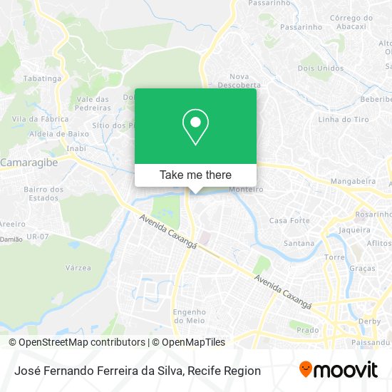 José Fernando Ferreira da Silva map