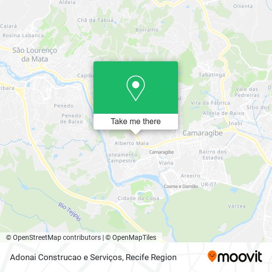 Adonai Construcao e Serviços map