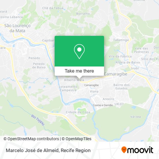 Marcelo José de Almeid map