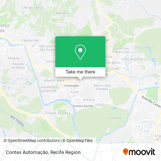 Contex Automação map