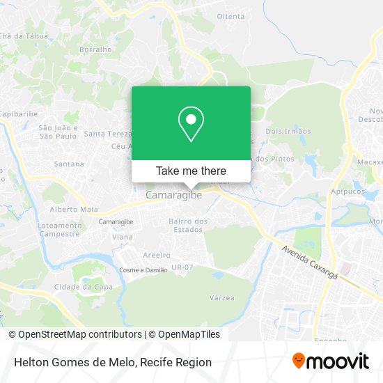 Helton Gomes de Melo map