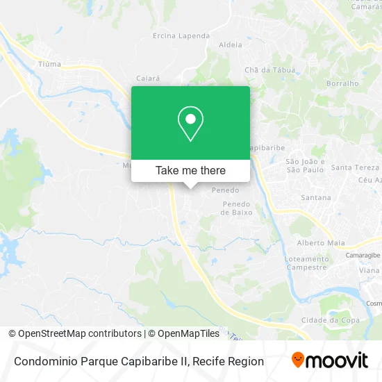 Condominio Parque Capibaribe II map