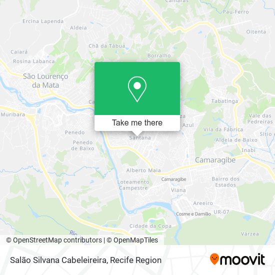 Salão Silvana Cabeleireira map