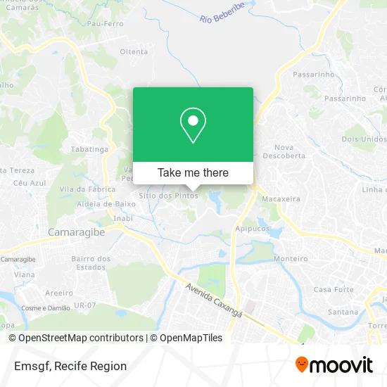 Emsgf map