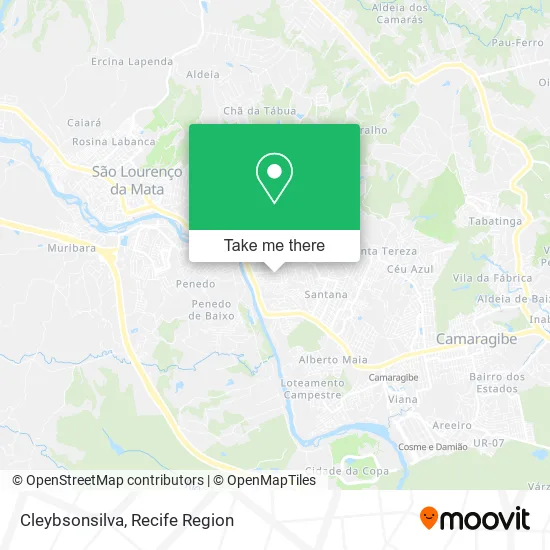 Cleybsonsilva map