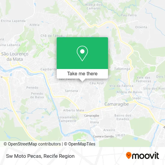 Sw Moto Pecas map