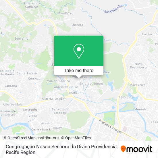 Congregação Nossa Senhora da Divina Providência map
