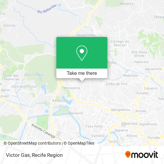 Victor Gas map
