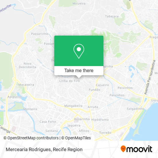 Mercearia Rodrigues map